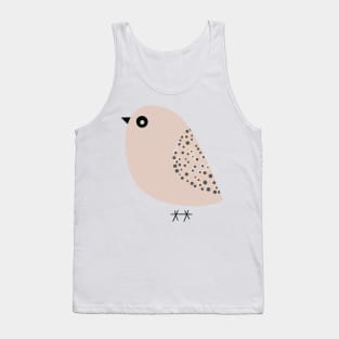 Puffy bird pastel Tank Top